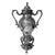 Victorian Antique Victorian Rococco Revival Silverplated Hot Water Tea Urn Samovar W/Spirit Burner For Sale - Image 3 of 8
