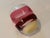 2003 Caleb Siemon Signed Studio Art Glass Oval Sommerso Vase - Ruby & Cream For Sale - Image 10 of 14