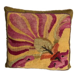 Aubusson French 1800 Pillow For Sale