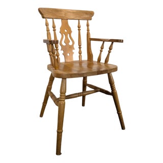Lyre Back Armchair from Western Interiors For Sale