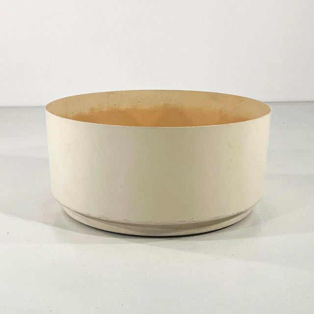 Cream Large Planter on Wheels by Anna Castelli for Kartell, 1970s For Sale - Image 8 of 8