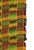 Tribal Late 20th Century Handwoven African Kente Textile For Sale - Image 3 of 4