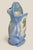 Mid-Century Modern 20th C. MCM Gump's Italian Porcelain Umbrella Holder Floral Motif Decorative Stand For Sale - Image 3 of 8