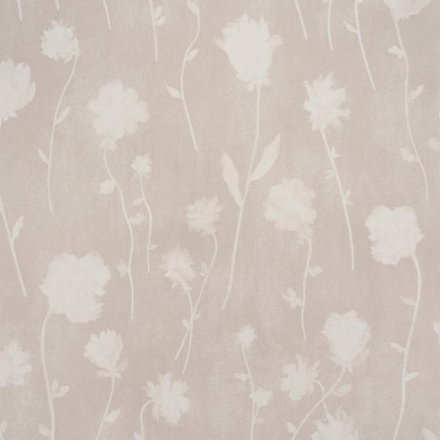 Schumacher x Backdrop Before Midnight Wallpaper In Light Beige For Sale