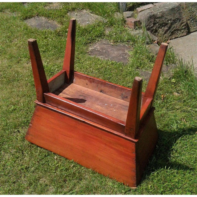 Antique Dove Tails Dough Box on Legs 1820s Era Chairish