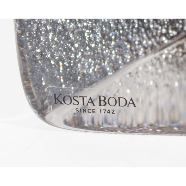 Glass Bertil Vallien Kosta Boda “Pegasus” Viewpoints Series Sculpture For Sale - Image 7 of 9