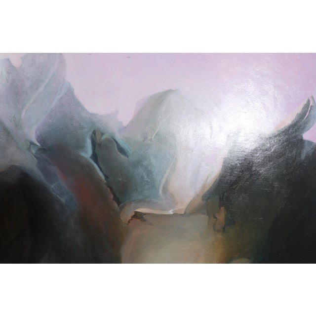 After J. Dupain, Abstract Composition, 1960s, Oil Painting on Board For Sale - Image 6 of 9