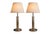 Mid-Century Modernist Sculptural Metal Bedside Table Lamps, 1950s, Set of 2 For Sale - Image 14 of 14