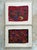 Tribal Vintage Lucite Boxed Mola Textile Art - Pair For Sale - Image 3 of 18