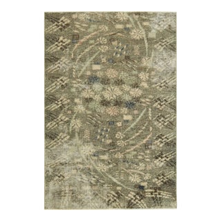 Vintage Zeki Müren Rug in Beige With Bright Abstract Patterns | Rug & Kilim For Sale