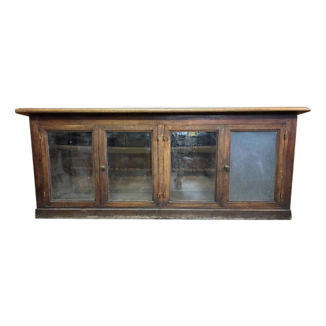 Commercial Bank Counter, 1890s For Sale