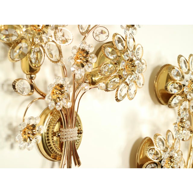 Mid-Century Modern 1970s Palwa Light Sconces - a Pair For Sale - Image 3 of 8
