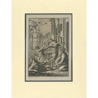 Volckamer, Illustration of Flora Turning Limace Into a Slug, 1710, Print For Sale