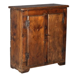 Cabinet in Stained Fir For Sale