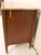 Wood Mid 20th Century Travertine Topped Walnut Credenza in the Hollywood Regency Style For Sale - Image 7 of 16