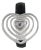 Chopard Heart Shaped Diamond 13/7172-20 48mm 18k White Gold Quartz Watch For Sale