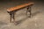Rustic Late 19th Century Rustic East Asian Wooden Prayer Bench For Sale - Image 3 of 8