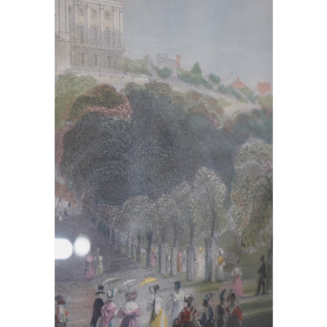 Sculpture Materials Vintage Engraving of View of the Capitol of Washington For Sale - Image 7 of 12