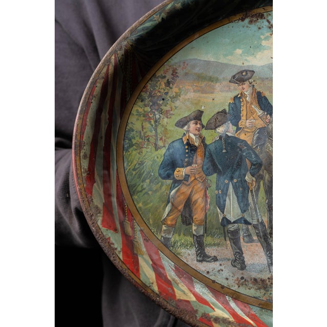 Pre-Prohibition "Old Pepper" Whiskey Litho Ad Tray For Sale - Image 4 of 7
