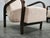 Beige Vintage Lounge Chairs by Kropáček & Kozelka for Interior Prague, 1940s, Set of 2 For Sale - Image 8 of 15