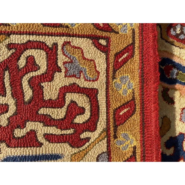 Antique French Janus Rug For Sale - Image 12 of 13