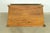 Mid-Century Hollywood Regency Campaign Carved Walnut Faux Bamboo Nightstand by Stanley, Circa 1960s For Sale - Image 12 of 15