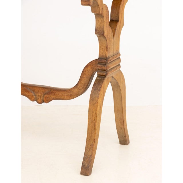 Louis XV Style Walnut Sewing Table For Sale - Image 4 of 9