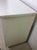 Metal Mid Century Space Age Style Lowboy Dresser With Mounted Mirror & Yellow Drawer Faces For Sale - Image 7 of 18