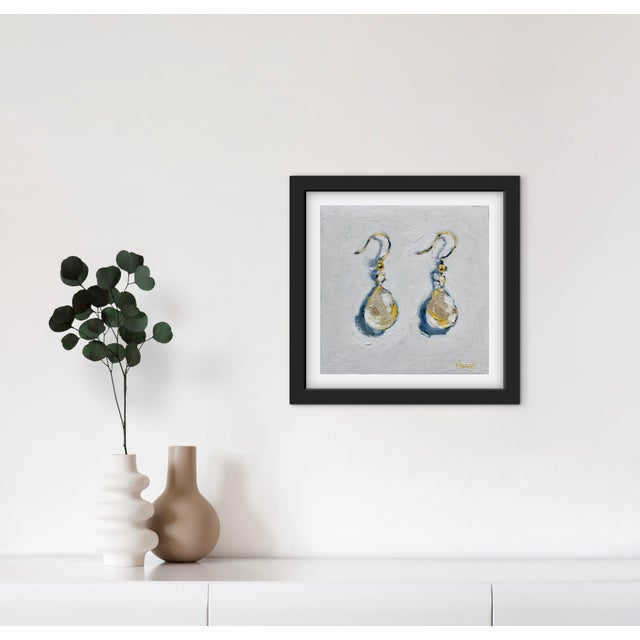 Still Life Oil Painting, Earrings For Sale - Image 9 of 12