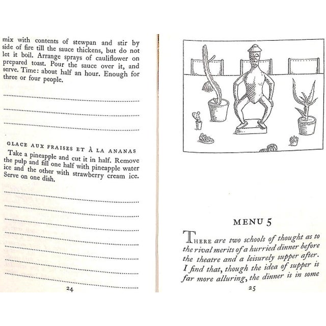 "Lovely Food: A Cookery Notebook" 1931 Lowinsky, Ruth For Sale - Image 14 of 15