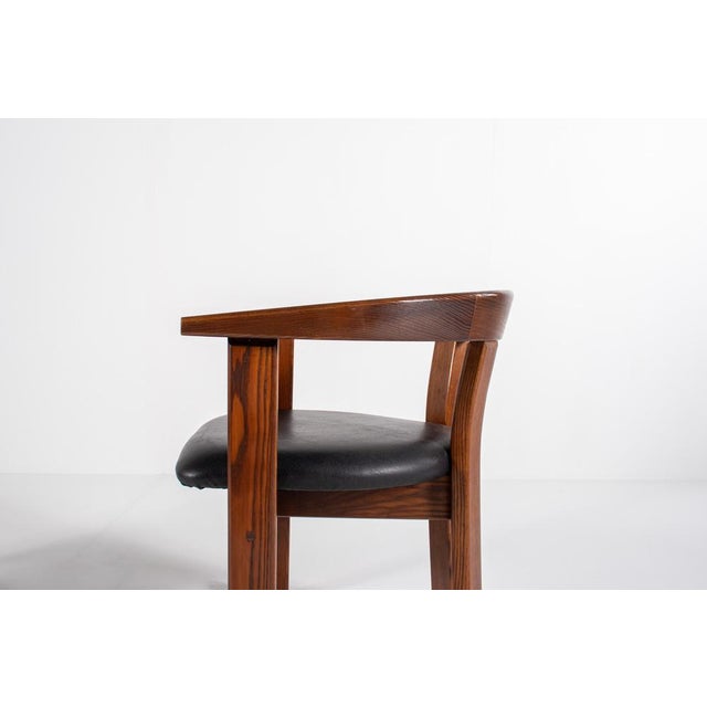 Wood Dining Chairs by Lars Gangsø, Denmark, 1970s, Set of 6 For Sale - Image 7 of 16