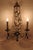 Gilt Wall Lamp with Crystal Flowers and Tassels, 1960 For Sale - Image 9 of 14