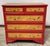 1960s Vintage "Hardy & Co Trout Flies” Fishing Tackle Themed 5-Drawer Accent Chest For Sale - Image 5 of 11