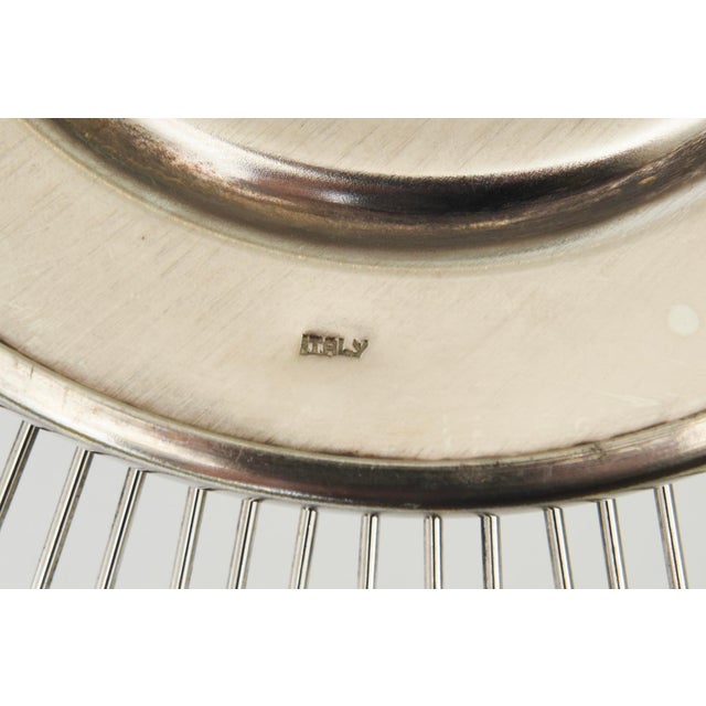 Vintage SilverPlate Bread Basket by Raimond 60's For Sale - Image 11 of 12