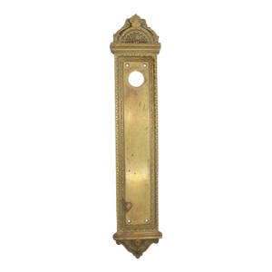Mid 20th Century Sargent Bronze Cherub Door Push Plate