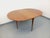 Vintage Scandinavian Style Round Teak Dining Table with Extension, 1960s For Sale - Image 3 of 18