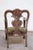 Majestic Odd Fellows Carved and Painted Armchair For Sale - Image 4 of 11