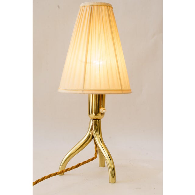 Table Lamp with Fabric Shade by Rupert Nikoll, 1950s For Sale - Image 13 of 17
