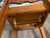 1930s Art Deco Vanity Chair Featuring Walnut Burl Veneer Inlay With Embroidered For Sale In Atlanta - Image 6 of 11