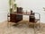 Modern Mid 20th Century Ralph Lauren Tubular Wood Desk For Sale - Image 3 of 12
