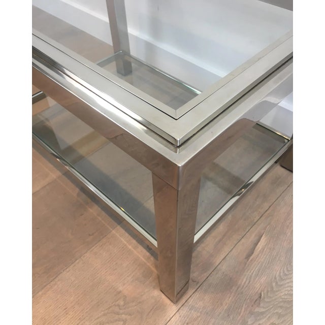 Chrome Side Tables - A Pair For Sale - Image 12 of 12