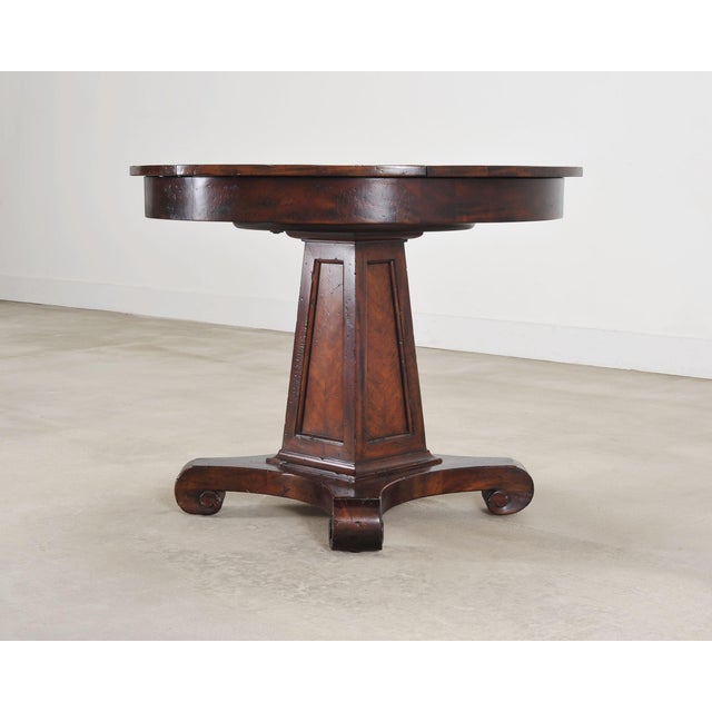 Theodore Alexander Castle Bromwich Mahogany Jupe Dining Table For Sale In Sacramento - Image 6 of 18