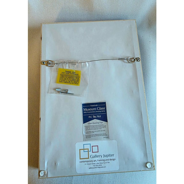 Illustration Framed Print on Archival Paper For Sale - Image 3 of 3