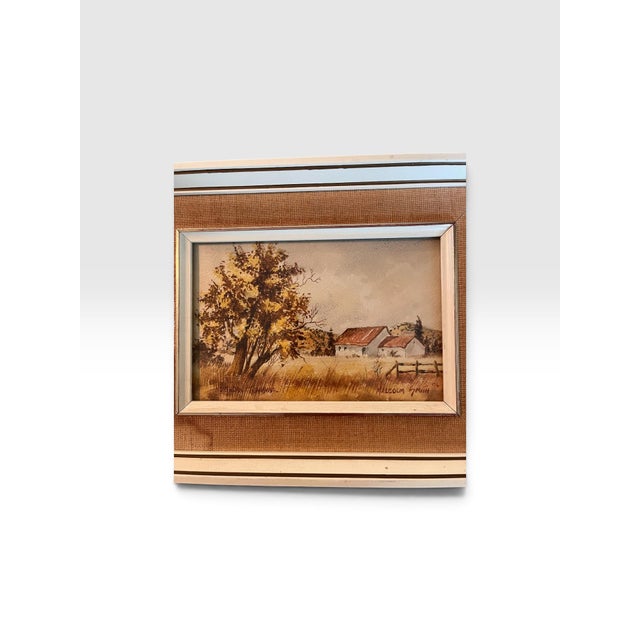 1974 Malcolm Smith Original South African Landscape Paintings - Set of 3 For Sale - Image 4 of 11