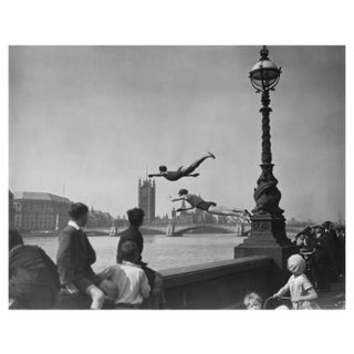 H F Davis, Thames Divers, 1934, Silver Gelatin Fibre Print For Sale
