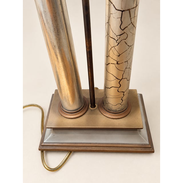 Vintage Brass Bouillotte Table Lamp For Sale - Image 9 of 9