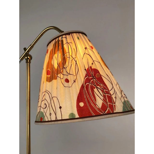 Mid-Century Modern Brass Floor Lamp from Rupert Nikoll, Austria, 1950s For Sale - Image 15 of 17