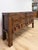 Antique Indian Dowry Chest 19th Century Brass Studs Iron Medieval Style Console For Sale - Image 4 of 12
