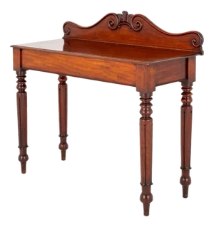 William IV Console Table in Mahogany