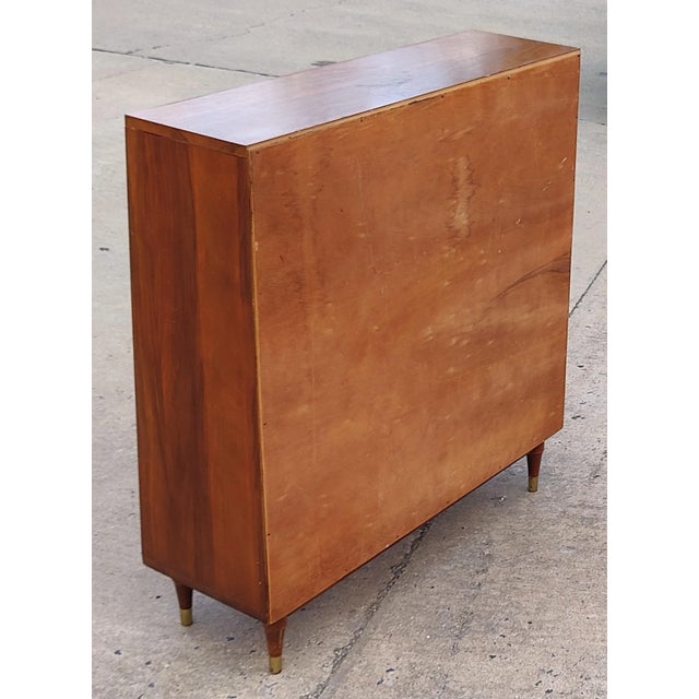 Mid 20th Century Mid Century Hardwood Bookcase With Two Shelve For Sale In Washington DC - Image 6 of 10